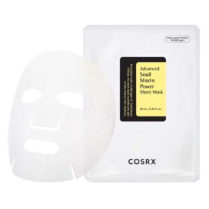 advanced snail mucin power sheet mask